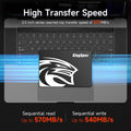 KingSpec 512GB 2.5 SSD SATA III Internal - 550MB/s Read, 520MB/s Write with 3D NAND Flash, for Laptop & Desktop PC Upgrade