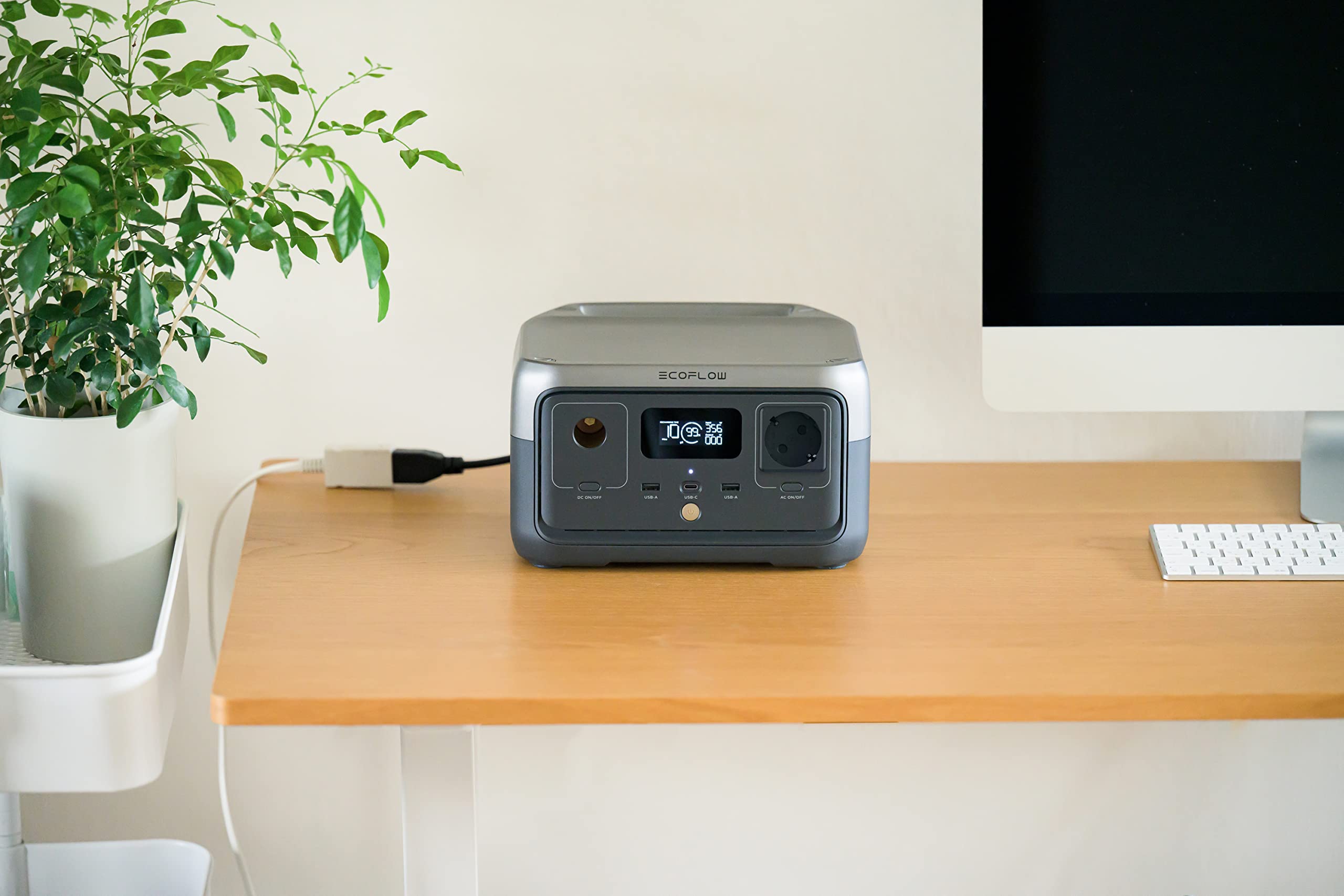 EF ECOFLOW Portable Power Station RIVER 2, 256Wh 300W