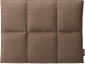 Comfyable Puffy Laptop Sleeve 13 Inch 14 Inch, Quilted Puffer Laptop Carrying Case, Pillow Case Compatible with MacBook Air M4 2025 M3 M2 M1, MacBook Pro M4 Pro/Max, Mocha Brown