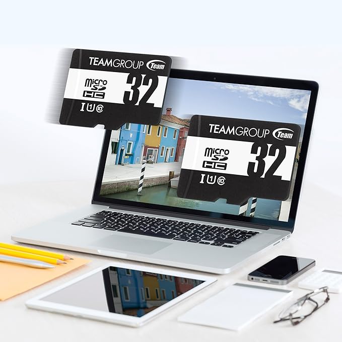 TEAMGROUP Micro 64GB x 10 Pack UHS-I U1 Class 10 SDHC SDXC Read Speed up to 100MB/s High Speed Flash Meomry Card with Adapter for Camera, Surveillance, Full HD Shooting TUSDX64GCL10U66