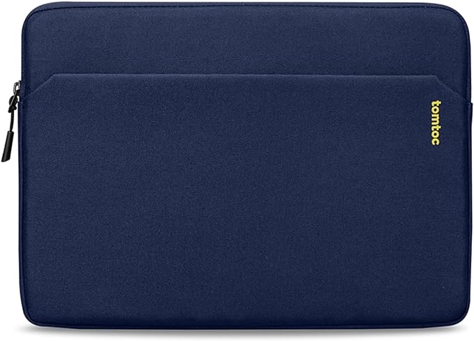 tomtoc Slim Laptop Sleeve for 14-inch MacBook Pro M4/M3/M2/M1 Pro/Max 2024-2021, Water-Resistant Protective Case for 13.8 Inch Surface Laptop AI PC, Accessory Bag