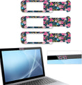 Webcam Cover, 3 Pieces, Laptop Camera Cover, Privacy Shielding Capacity is Twice as Big as The Traditional, Suitable for Computer Mobile Phones, laptops, Tablets and so on (Flower 1)