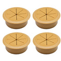 BOPOREAE 4 Pcs Desk Grommet 2" (50mm), Desk Hole Cover for Cables