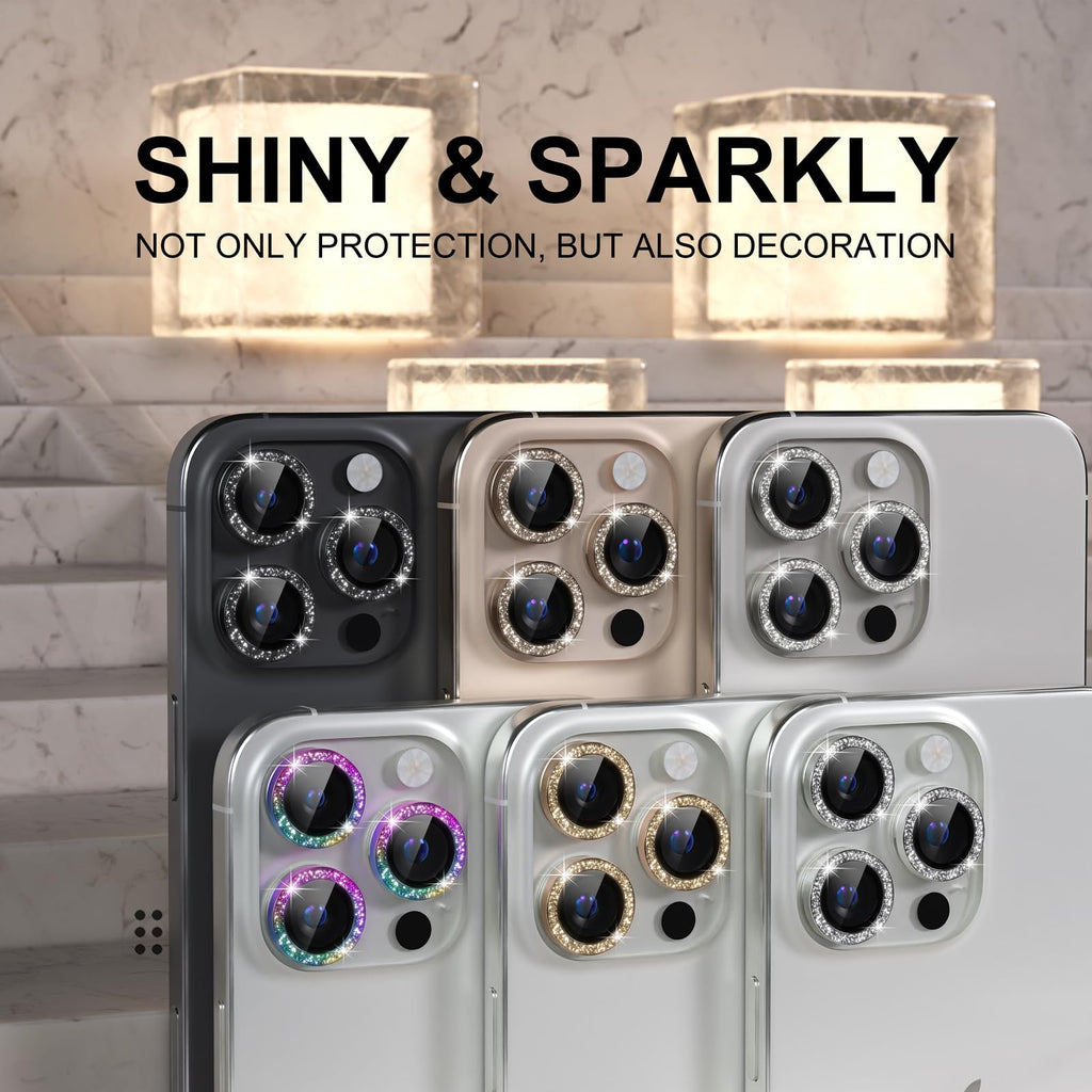 Choiche for iPhone 16 Pro/iPhone 16 Pro Max Camera Lens Protector
