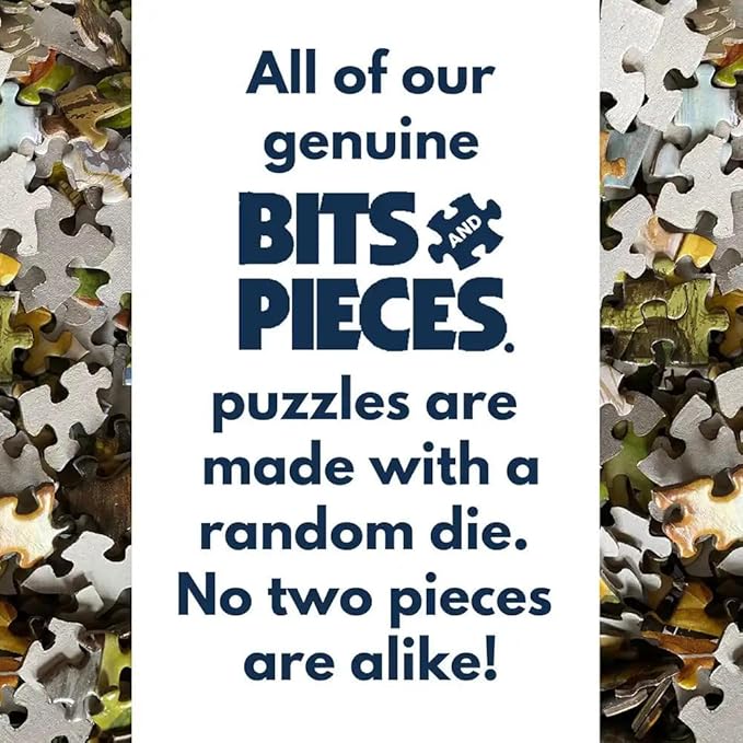 Bits and Pieces – Value Set of Three 300 Piece Jigsaw Puzzles for Adults – Old Country Farm Town Jigsaw Puzzles by Artist John Sloane, Completed Puzzle Size: 16" x 20"