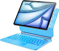 for iPad Pro 11 inch Case with Keyboard,Keyboard Case for iPad Air 11 inch (M2) 2024 & iPad Pro 11 in (1st/2nd/3rd/4th Gen),Magic-Style Magnetic - Backlit Keyboard (Blue)