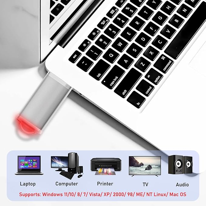 USB Thumb Drive 8GB Flash Drives 20 Pack, Nicepicten Memorias USB 2.0 Memory Stick FAT32 Flash Zip Drive 8 GB Jump Drives Multipack Pendrive with Landards and Lables (Sliver 8GB, 20 Pieces)