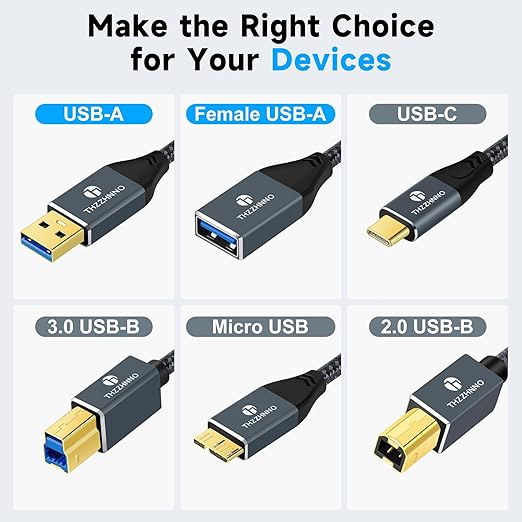 USB 3.0 Extension 6.6FT, USB Male to Female USB 3.0 Extender Cable for Webcam, Camera, Phone, USB hub, Mouse, Keyboard, Printer, Hard Drive, Headset