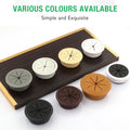 EASYEAH 5 Pcs Desk Grommet 2" / 50 mm, Desk Hole Cover for Cables
