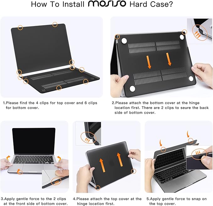 MOSISO Compatible with MacBook Air 13 inch Case 2025 2024 2023 2022 M4 A3240 M3 A3113 M2 A2681, Hard Shell&Sleeve Bag&Keyboard Skin&Webcam Cover&Screen Film for MacBook Air 13.6 inch, Emerald Green