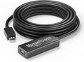 32ft USB C to USB A adapter cable OTG USB 3.0 type C male to Active USB type A female With extension chipset signal repeater - 32 Foot 10m- compatible with Macbook Apple Samsung Galaxy Dell