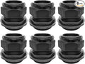 Cable Glands-PENGLIN 2” NPT Nylon Cable Connector,IP68 Waterproof Strain Relief Cord Adjustable Connector With Gaskets for Electrical Box (2 Inch (6-Pack))
