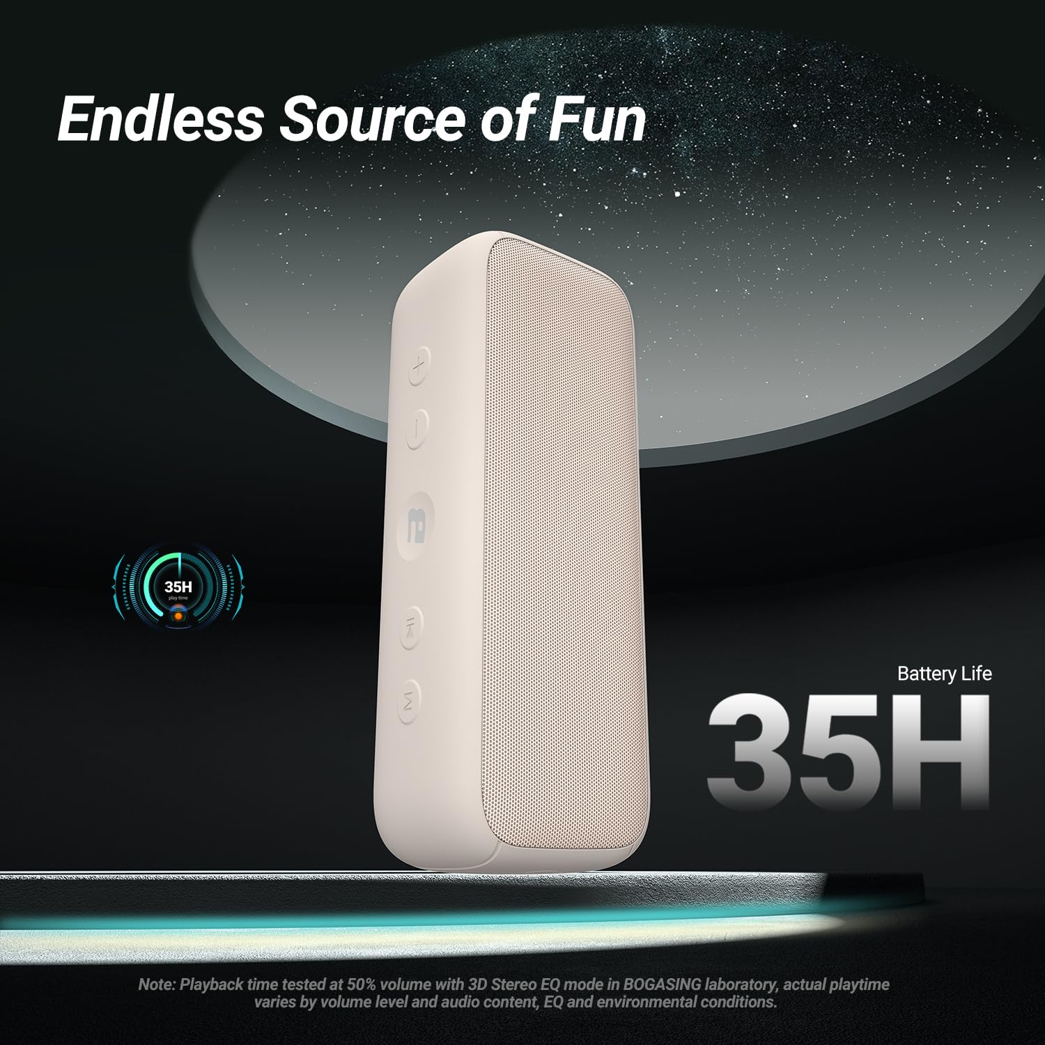 BOGASING G6 Portable Bluetooth Speaker with 30W Loud & Clear Sound