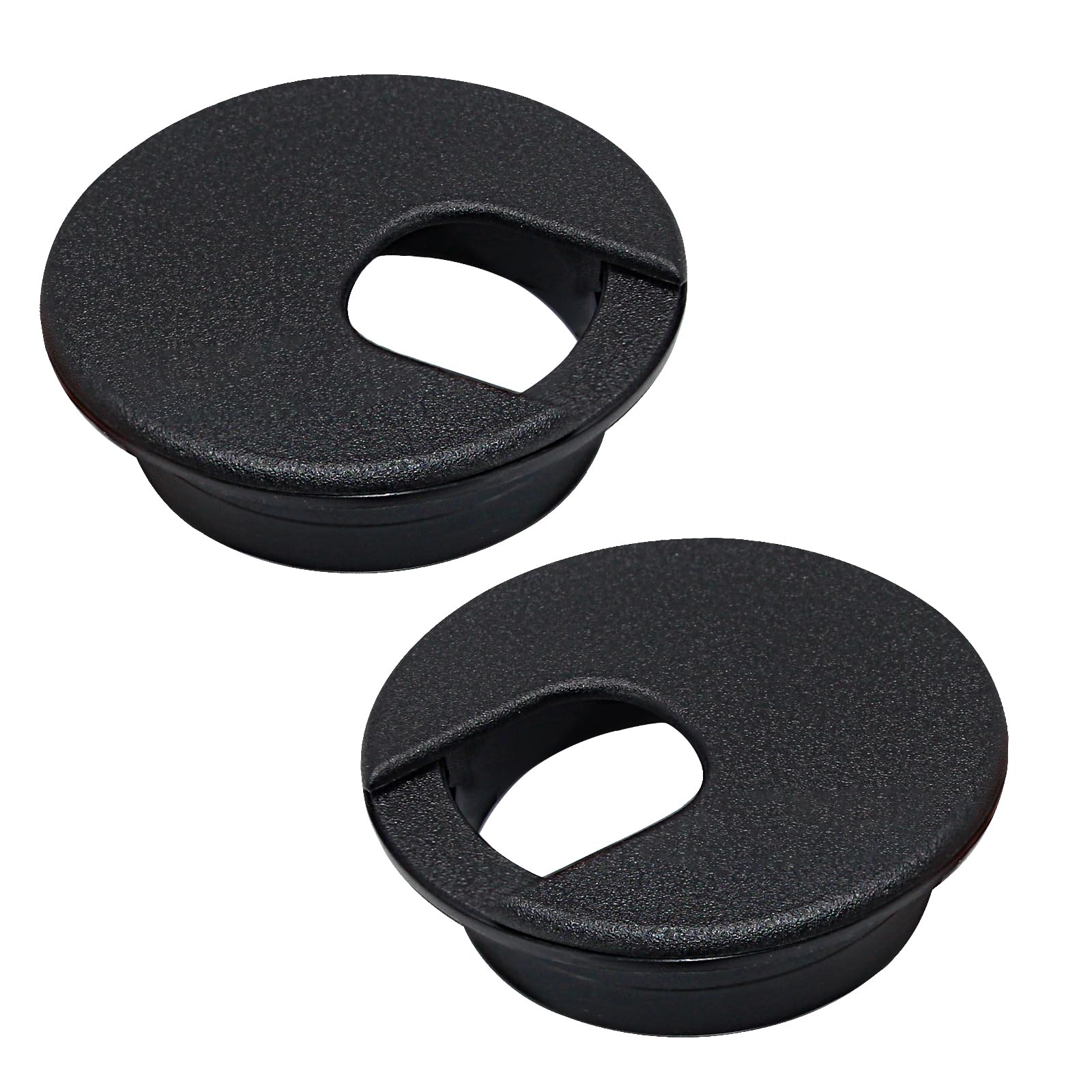 EASYEAH 2 Pcs Desk Grommet 1-3/8" / 35 mm, Desk Cord Hole Cover