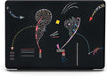 Compatible with MacBook Pro 13 inch Art Case Skin, 2022, 2021, 2020-2016 Release A2289/A2251/A2338 M1 Slim Frosted Hard Shell with Keyboard Cover & Screen Protector (Two Sides by Wassily Kandinsky)