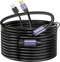 LDKCOK USB 2.0 Type A Male to A Female Active Repeater Extension Cable 50ft, High Speed 480 Mbps
