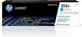 HP 206X Cyan High-yield Toner Cartridge | Works with HP Color LaserJet Pro M255, HP Color LaserJet Pro MFP M282, M283 Series | W2111X