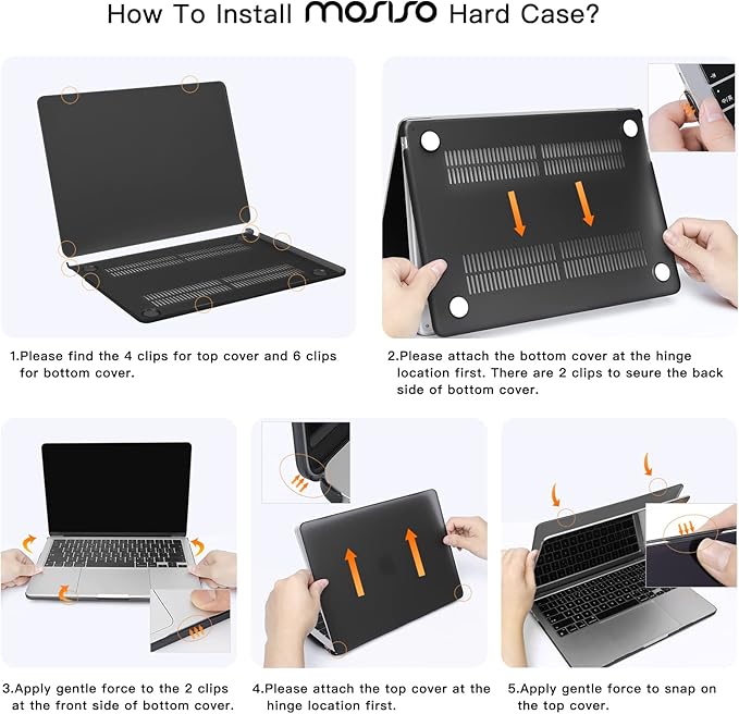 MOSISO Compatible with MacBook Air 13 inch Case 2025 2024 2023 2022 M4 A3240 M3 A3113 M2 A2681, Hard Shell&Sleeve Bag&Keyboard Skin&Webcam Cover&Screen Film for MacBook Air 13.6 inch, Peacock Green