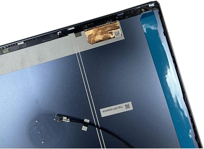 New Replacement Laptop LCD Cover Back Rear Top Lid/LCD Back Cover with Hinges for HP 15CS 15-CS 15-CW 15T-CS 15Z-CW Series L51799-001 Fog Blue (A for HP 15-CS 15-CW)