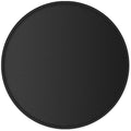 ITNRSIIET Round Mouse Pad with Stitched Edge Premium-Textured Waterproof Non-Slip Rubber Base Desktop Protection Mat Diameter 8.7 inches, Classic Black