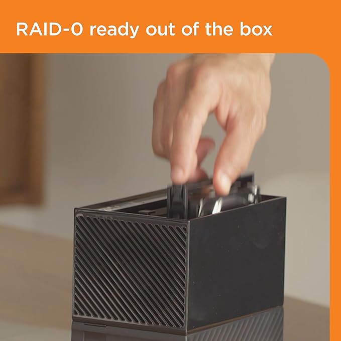 WD 16TB My Book Duo Desktop RAID External Hard Drive HDD, USB 3.1, With Password Protection and Auto Backup Software - WDBFBE0160JBK-NESN