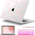 for MacBook Pro 16 inch Case 2019 2020 Release Model A2141, Plastic Hard Shell Cover with Keyboard Cover & Screen Protector for MacBook Pro 16 inch with Touch Bar & Touch ID, Bow