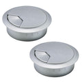 EASYEAH 2 Pcs Desk Grommet 2" / 50 mm, Desk Cord Hole Cover