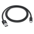 Woven Car CarPlay USB-C Cable for iPhone 16 Charger MFi-Certified USB-C to USB-A Cable Cord Fast Charging for Apple iPhone 16 Pro Max/16 Pro/15 Pro Max/16 Plus/15Plus, iPad Air 13-in M2 (3.3ft, Black)