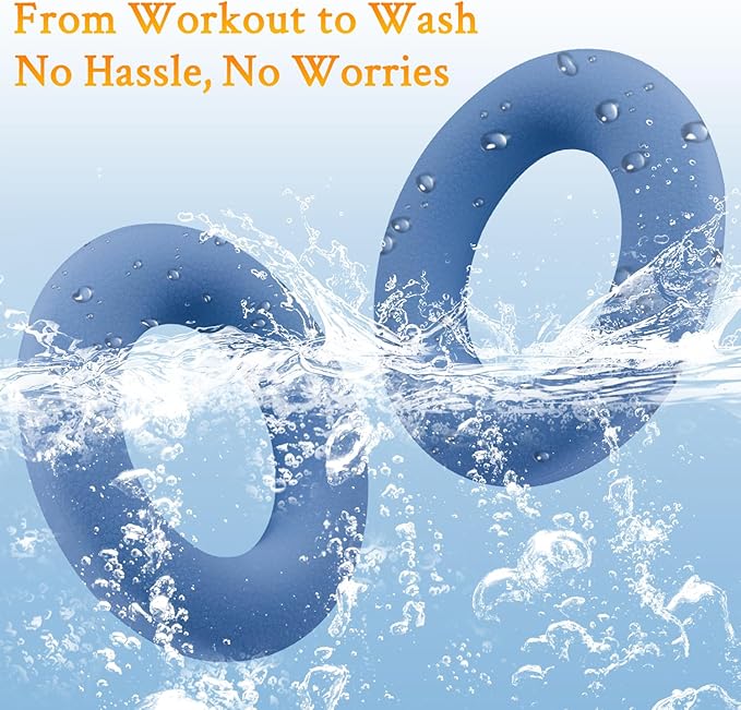 SOULWIT Silicone Ear Pads Cover Protector for Bose QuietComfort QC15 QC25 QC2 QC35 QC45/Ae2 Ae2i Ae2w/SoundTrue & SoundLink AE Headphones Cushions, Sweatproof, Easily Washable - Blue Dusk