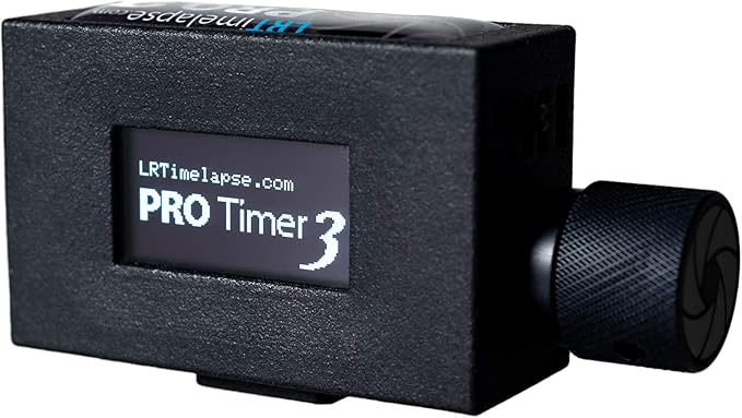 PRO Timer 3 Camera Intervalometer for Time Lapse and Astro Photography