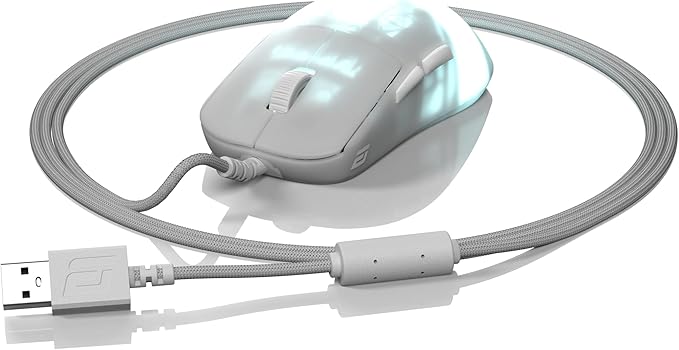 ENDGAME GEAR OP1 RGB Gaming Mouse - Precision Sensor, Kailh GX Switches, White Frost, RGB Lighting, White Frost