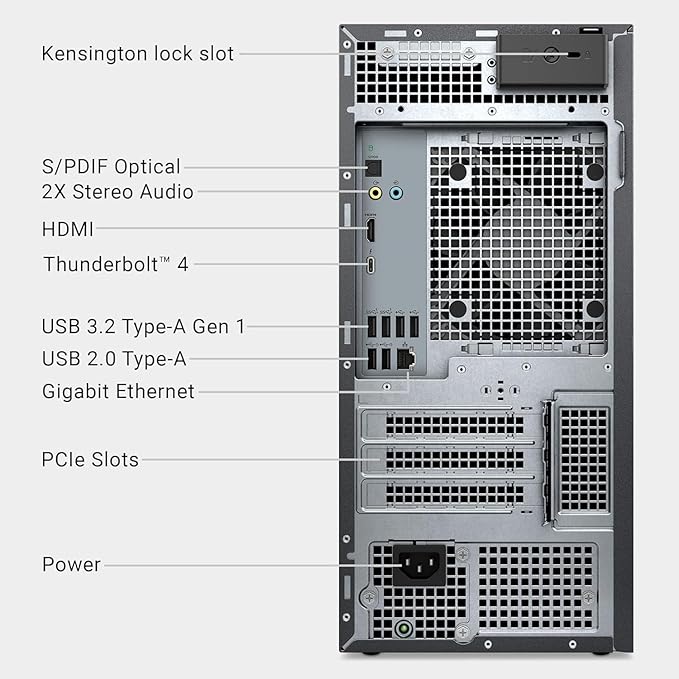Dell Tower Plus EBT2250 Desktop Computer - Series 2 Intel Core Ultra 9 285 24-Core Processor up to 5.6 GHz, 32GB DDR5 RAM, 4TB NVMe SSD, NVIDIA GeForce RTX 4060 8GB GDDR6, Windows 11 Pro, Graphite