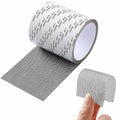 Extra Wide 4” X 197” (16.5FT) Window Screen Repair Tape Kit, Strong Adhesive Fiberglass Covering Mesh Repair Patch Tape for Window Door Tears Holes