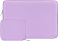 MOSISO Laptop Case 15 inch, 15 inch Laptop Sleeve Bag Compatible with MacBook Air 15 M4 A3241 M3 A3114 M2 A2941 2025 2024 2023, Dell XPS 15, Neoprene Computer Sleeve Bag with Small Case, Purple