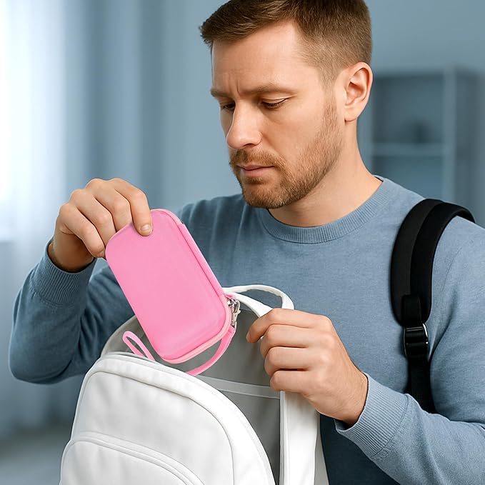Portable Bank Charger Case for SABANI for Charmast for OHOVIV for VRURC for YILANS for CFIAI for LOVELEDI for RGVOTA for Miday for RONEGN for POIYTL for IAPOS Fast Charging Battery (Pink)