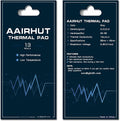 Aairhut Thermal Pad 13W/mK [0.5~3mm], 85 x 45 x 0.5mm Silicone Cooling Pad Non Conductive Heat Resistance Extreme Odyssey Cover with Dual Self-Adhesive Films for PC Laptop PS4/PS5/CPU/GPU/Computer