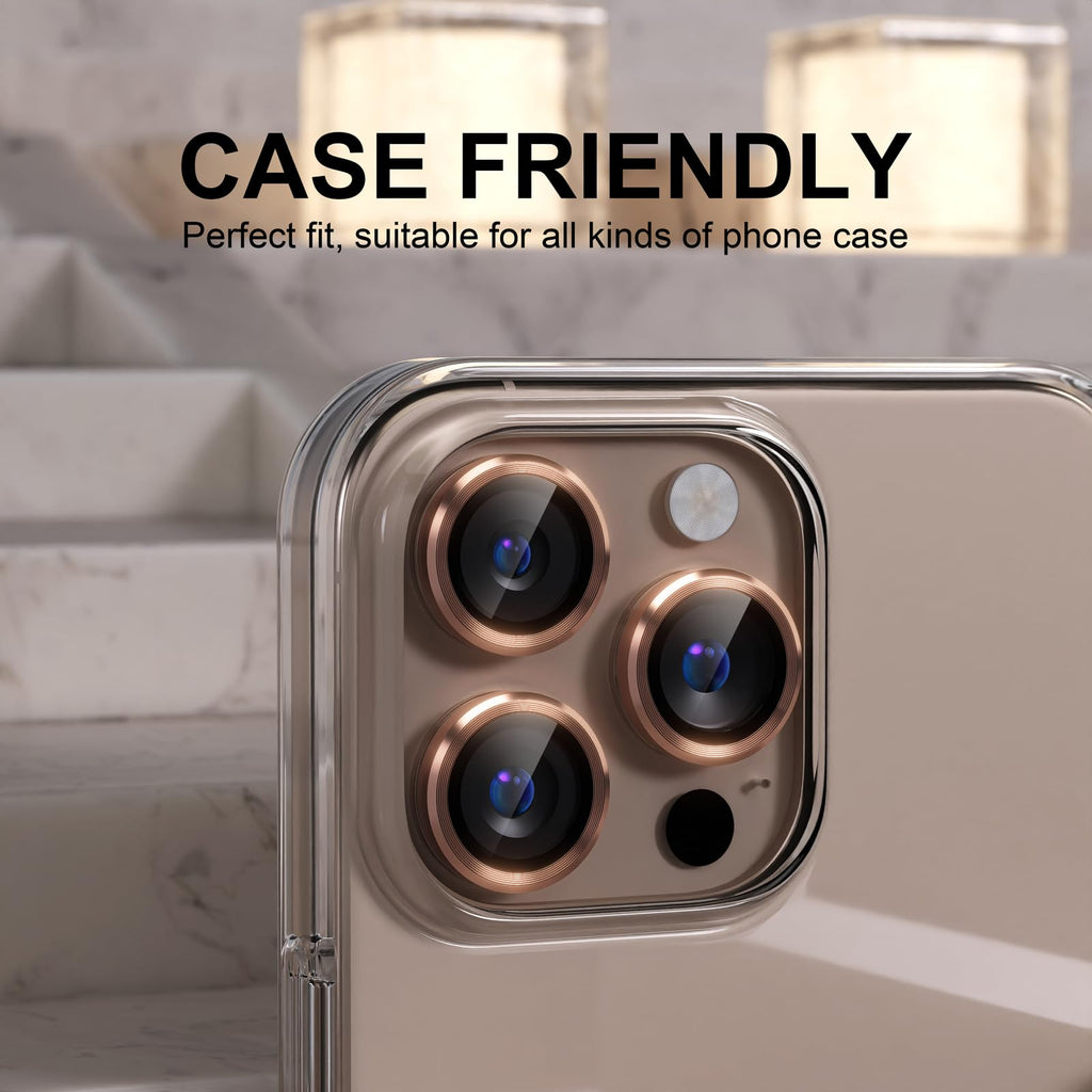 Choiche for iPhone 16 Pro/iPhone 16 Pro Max Camera Lens Protector