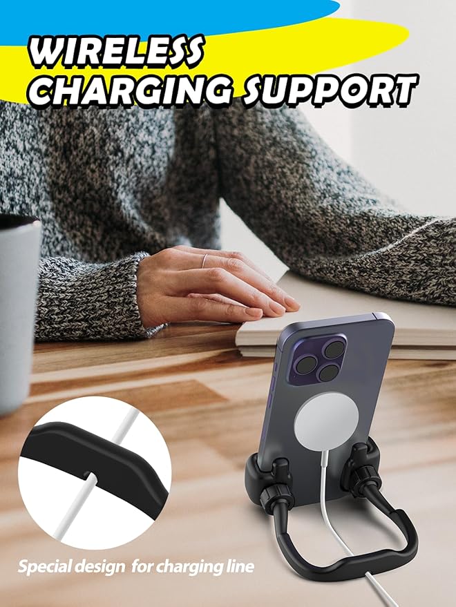 Cell Phone Holder Thumbs Up Lazy Phone Stand for Desk: 3 Pack Back to School Supplies Gifts for Teen Boys Him Kids Men 2025 Birthday Funny Cool Gadgets Ideas Gifts for Christmas Stocking Stuffers