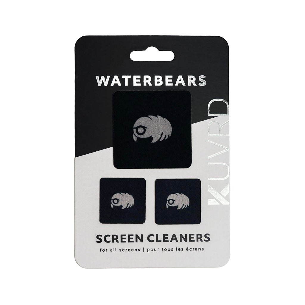 KUVRD Waterbear - Electronic Screen Cleaner Pads, Single Pad Set