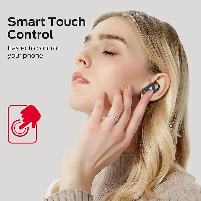 Monster N-Lite 210 Wireless Earbuds, Bluetooth 5.4 in-Ear Stereo Headphones, Built-in Mic for Crystal Clear Call, 32H Playtime, Type-C Charging, Waterproof in-Ear Ear Buds Earphones for Sports, Grey
