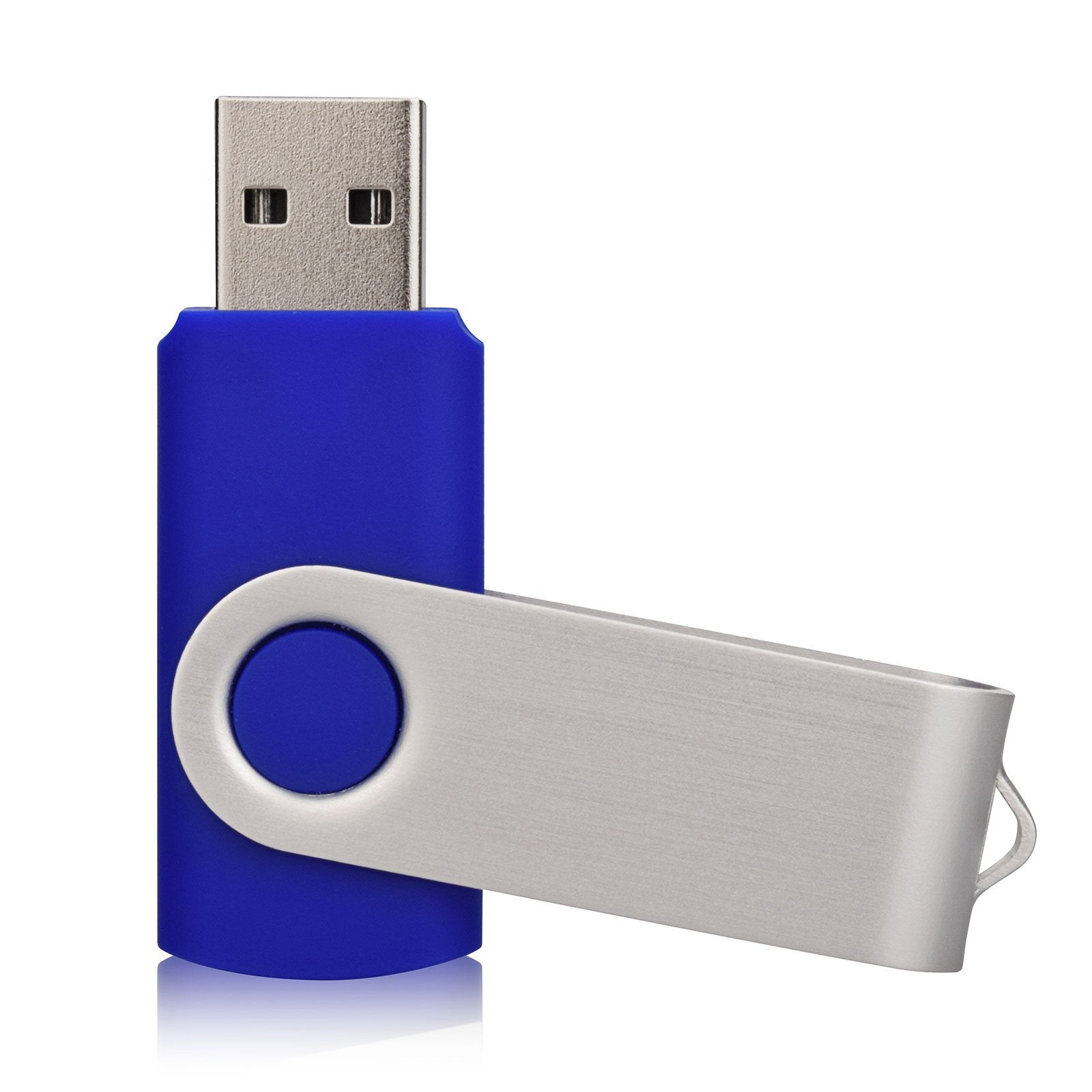 KALSAN 10 Pack 8GB USB Flah Drive USB 2.0 USB Thumb Drives-Blue
