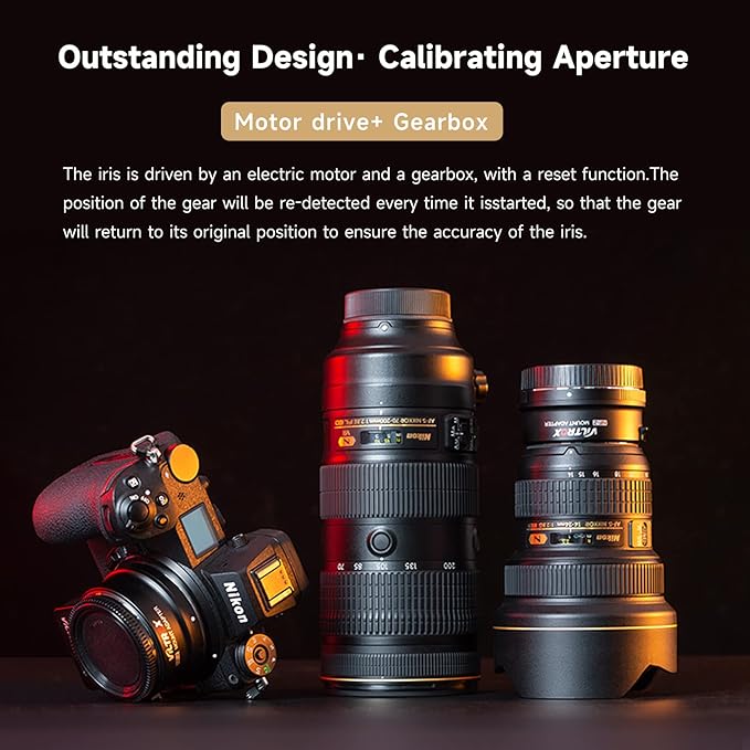 VILTROX NF-Z FTZ Lens Adapter Auto Focus Ring Mount Adapter Lens Converter Compatible for Nikon F Lens to Nikon Z Mount Camera Z5 Z50 Z6 Z6II Z7II Zfc, EXIF Transmission VR Lens Stabilization Support