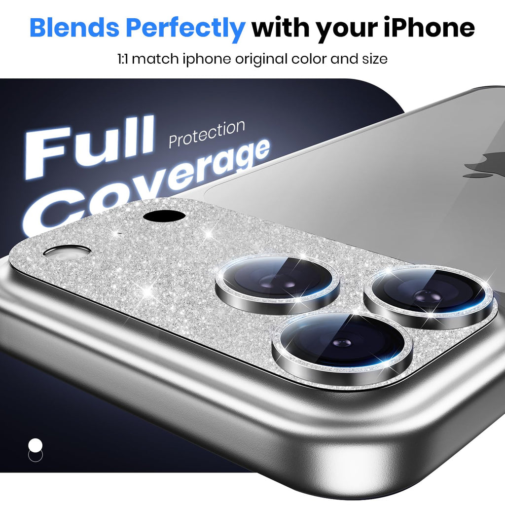 Hoerrye for iPhone 17 Pro Max Camera Lens Protector - 12FT Shatterproof