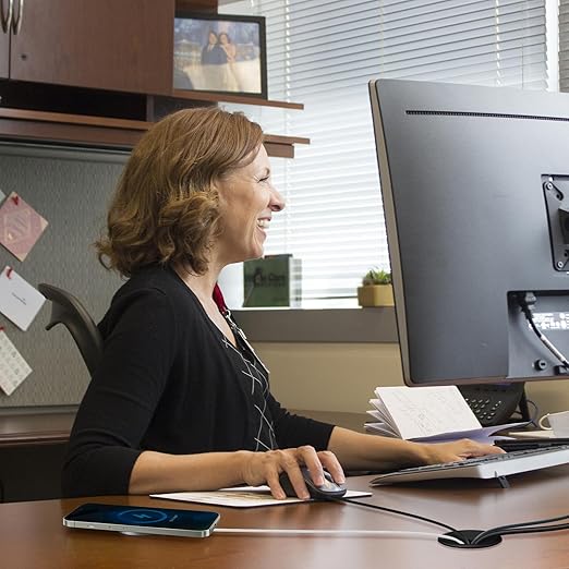 Desk Grommet 1-3/8inch(35mm)10 Pcs, Desk Hole Grommet, Cable Grommet, Desk Hole Cover, Desk Cord Hole Cover, Desk Cable Hole Cover, Desk Wire Hole Insert, Furniture Hole Cover(Black Grommets)