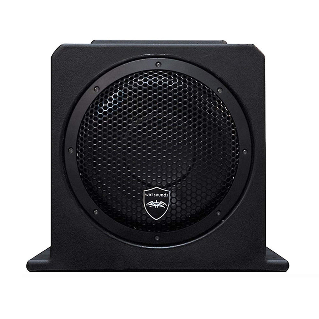 Wet Sounds Package - Black Stealth 10 Ultra HD Sound Bar w/Remote and AS-10 10" 500 Watt Powered Stealth Subwoofer