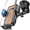 Air Vent Car Phone Holder, Adjustable Wide Clamp, Metal Hook, Anti-Shake