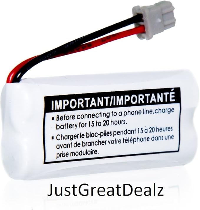 JustGreatDealz Battery BT-1021 BT1021 BBTG0798001 for Uniden Cordless Handset Telephones (2-Pack)
