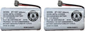 JustGreatDealz Battery BT-1007 BT1007 BT904 BT-904 BT1015 BT-1015 BBTY0651101 BBTY0460001 BBTY0510001 BBTY0624001 BBTY0700001 HHR-P506 HHR-P506A Compatible with Uniden Telephones (2-Pack)