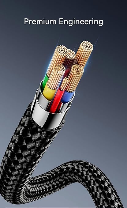 Woven USB-C Cable for iPhone 16 Pro Max (Black, 5ft) MFi Certified Car CarPlay USB-A to USB C Charger Cord Fast Charging for Apple iPhone 15 Pro Max/16/16 Plus/16 Pro/15/15 Pro/15 Plus/iPad Air M2