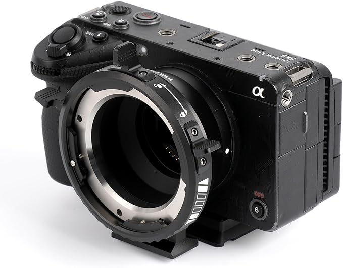 VILTROX PL-E Lens Adapter Mount Converter with Rotary Lock Compatible with PL Lens to E/NEX Mount Cameras A7S3, FS7, FS5, FX9, A7R4, R3 and More